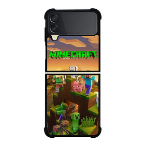 MINECRAFT GAME Samsung Galaxy Z FLip 3 5G Case Cover