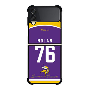 MINNESOTA VIKINGS NOLAN Samsung Galaxy Z FLip 3 5G Case Cover