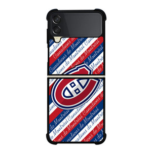 MONTREAL CANADIENS HOCKEY LOGO EMBLEM Samsung Galaxy Z FLip 3 5G Case Cover