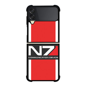 N7 MASS EFFECT IOS Samsung Galaxy Z FLip 3 5G Case Cover N7 MASS EFFECT IOS Samsung Galaxy Z FLip 3 5G Case Cover
