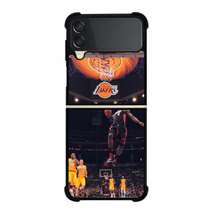NBA LA LAKERS GAME Samsung Galaxy Z FLip 3 5G Case Cover