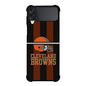NEW CLEVELAND BROWNS ART Samsung Galaxy Z FLip 3 5G Case Cover