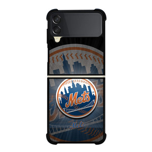 NEW YORK METS BASEBALL CLUB ICON Samsung Galaxy Z FLip 3 5G Case Cover NEW YORK METS BASEBALL CLUB ICON Samsung Galaxy Z FLip 3 5G Case Cover