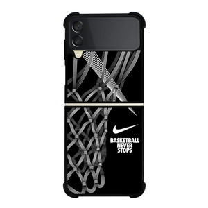 NIKE BASKETBALL NEVER STOPS ART Samsung Galaxy Z FLip 3 5G Case Cover NIKE BASKETBALL NEVER STOPS ART Samsung Galaxy Z FLip 3 5G Case Cover