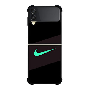 NIKE LIGHT GREEN LOGO Samsung Galaxy Z FLip 3 5G Case Cover