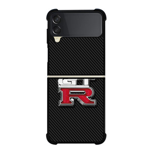 NISSAN SKYLINE GTR CARBON Samsung Galaxy Z FLip 3 5G Case Cover