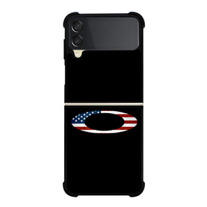 OAKLEY AMERICAN FLAG LOGO Samsung Galaxy Z FLip 3 5G Case Cover