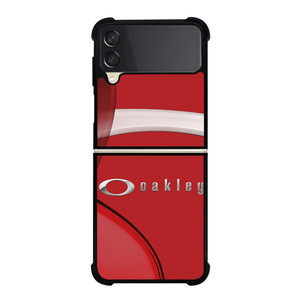 OAKLEY RED LOGO EMBLEM Samsung Galaxy Z FLip 3 5G Case Cover