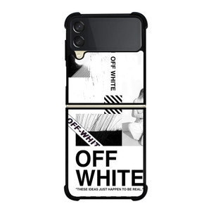 OFF WHITE ARTWORK Samsung Galaxy Z FLip 3 5G Case Cover OFF WHITE ARTWORK Samsung Galaxy Z FLip 3 5G Case Cover