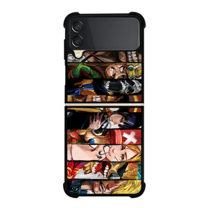 ONE PIECE CHARACTER COLLAGE Samsung Galaxy Z FLip 3 5G Case Cover