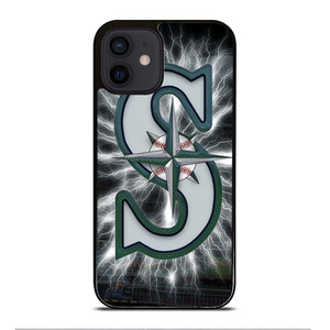 SEATTLE MARINERS MLB LOGO iPhone 12 Mini Case SEATTLE MARINERS MLB LOGO iPhone 12 Mini Case