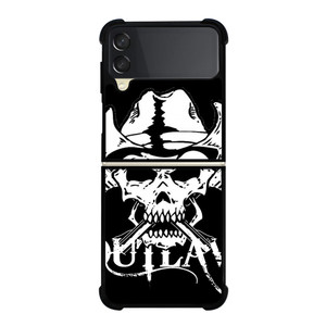 OUTLAW SKULL LOGO Samsung Galaxy Z FLip 3 5G Case Cover OUTLAW SKULL LOGO Samsung Galaxy Z FLip 3 5G Case Cover