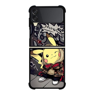 PIKACHU CAMO HOODIE Samsung Galaxy Z FLip 3 5G Case Cover