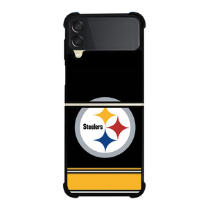 PITTSBURGH STEELERS LOGO STRIPE Samsung Galaxy Z FLip 3 5G Case Cover