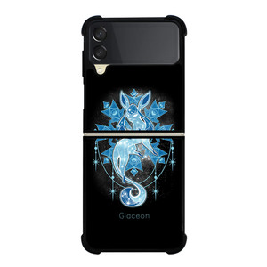 POKEMON EVEE EVOLUTION GLACEON Samsung Galaxy Z FLip 3 5G Case Cover POKEMON EVEE EVOLUTION GLACEON Samsung Galaxy Z FLip 3 5G Case Cover
