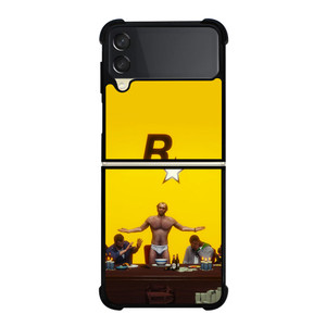 ROCKSTAR GRAND TEFT AUTO V Samsung Galaxy Z FLip 3 5G Case Cover