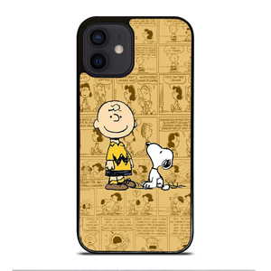 SNOOPY CHARLIE BROWN iPhone 12 Mini Case SNOOPY CHARLIE BROWN iPhone 12 Mini Case