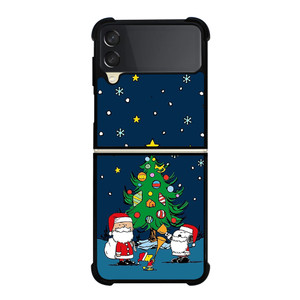 SNOOPY AND SANTA THE PEANUTS Samsung Galaxy Z FLip 3 5G Case Cover SNOOPY AND SANTA THE PEANUTS Samsung Galaxy Z FLip 3 5G Case Cover