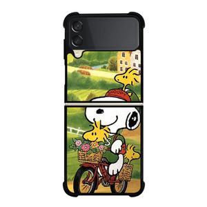 SNOOPY THE PEANUTS BICYCLE Samsung Galaxy Z FLip 3 5G Case Cover SNOOPY THE PEANUTS BICYCLE Samsung Galaxy Z FLip 3 5G Case Cover