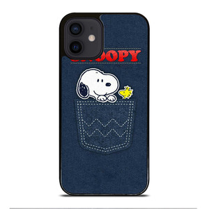 SNOOPY POCKET FRIEND iPhone 12 Mini Case SNOOPY POCKET FRIEND iPhone 12 Mini Case