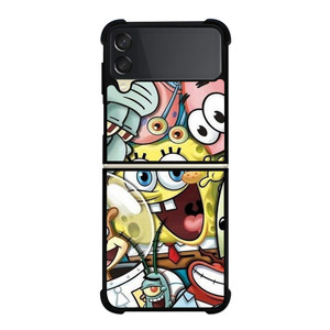 SPONGEBOB AND FRIENDS Samsung Galaxy Z FLip 3 5G Case Cover SPONGEBOB AND FRIENDS Samsung Galaxy Z FLip 3 5G Case Cover