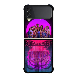 STRANGER THINGS CHARACTERS Samsung Galaxy Z FLip 3 5G Case Cover STRANGER THINGS CHARACTERS Samsung Galaxy Z FLip 3 5G Case Cover