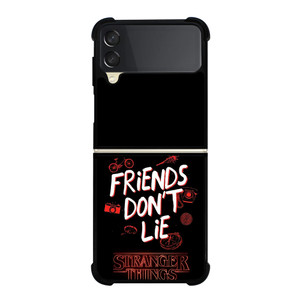 STRANGER THINGS FRIENDS DON'T LIE Samsung Galaxy Z FLip 3 5G Case Cover