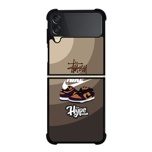 STUSSY NIKE HYPE Samsung Galaxy Z FLip 3 5G Case Cover STUSSY NIKE HYPE Samsung Galaxy Z FLip 3 5G Case Cover
