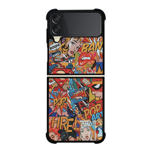 SUPERMAN POP ART COMIC Samsung Galaxy Z FLip 3 5G Case Cover SUPERMAN POP ART COMIC Samsung Galaxy Z FLip 3 5G Case Cover