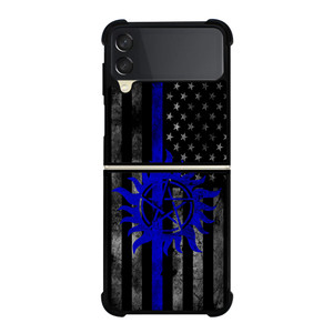 SUPERNATURAL LOGO 2 Samsung Galaxy Z FLip 3 5G Case Cover
