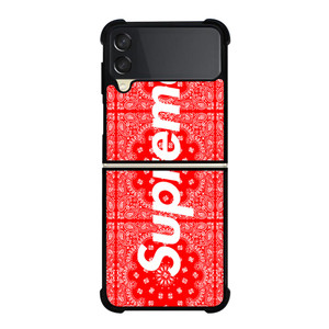 SUPREME BANDANA Samsung Galaxy Z FLip 3 5G Case Cover SUPREME BANDANA Samsung Galaxy Z FLip 3 5G Case Cover