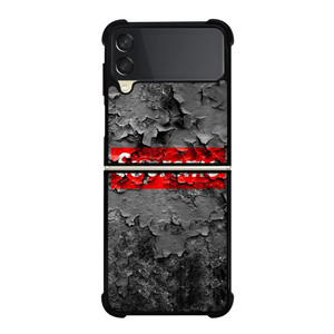 SUPREME CRACKED LOGO Samsung Galaxy Z FLip 3 5G Case Cover SUPREME CRACKED LOGO Samsung Galaxy Z FLip 3 5G Case Cover
