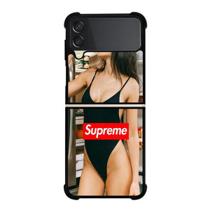 SUPREME LOGO SUMMER DRINKING Samsung Galaxy Z FLip 3 5G Case Cover SUPREME LOGO SUMMER DRINKING Samsung Galaxy Z FLip 3 5G Case Cover