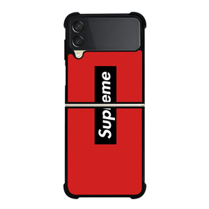 SUPREME LOGO Samsung Galaxy Z FLip 3 5G Case Cover SUPREME LOGO Samsung Galaxy Z FLip 3 5G Case Cover