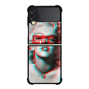 SUPREME MARILYN MONROE Samsung Galaxy Z FLip 3 5G Case Cover SUPREME MARILYN MONROE Samsung Galaxy Z FLip 3 5G Case Cover