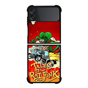TALES OF THE RAT FINK Samsung Galaxy Z FLip 3 5G Case Cover TALES OF THE RAT FINK Samsung Galaxy Z FLip 3 5G Case Cover