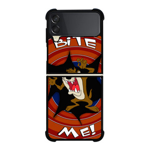 TAZMANIAN DEVIL BITE ME Samsung Galaxy Z FLip 3 5G Case Cover TAZMANIAN DEVIL BITE ME Samsung Galaxy Z FLip 3 5G Case Cover