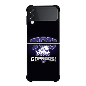 TCU HORNED FROGS COLLEGE Samsung Galaxy Z FLip 3 5G Case Cover TCU HORNED FROGS COLLEGE Samsung Galaxy Z FLip 3 5G Case Cover