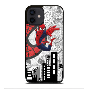 SPIDEMAN CARTOON COMIC iPhone 12 Mini Case
