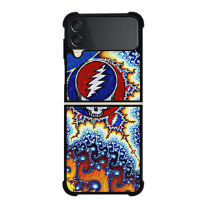 THE GRATEFUL DEAD LOGO 2 Samsung Galaxy Z FLip 3 5G Case Cover THE GRATEFUL DEAD LOGO 2 Samsung Galaxy Z FLip 3 5G Case Cover