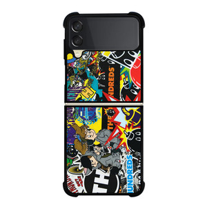 THE HUNDREDS COLLAGE Samsung Galaxy Z FLip 3 5G Case Cover THE HUNDREDS COLLAGE Samsung Galaxy Z FLip 3 5G Case Cover