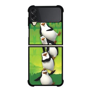THE PENGUINS OF MADAGASKAR all character Samsung Galaxy Z FLip 3 5G Case Cover
