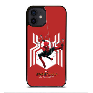 SPIDERMAN FAR FROM HOME LOGO RED ACTION iPhone 12 Mini Case SPIDERMAN FAR FROM HOME LOGO RED ACTION iPhone 12 Mini Case