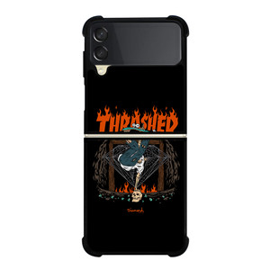 THRASHER DIAMOND SUPPLY CO Samsung Galaxy Z FLip 3 5G Case Cover THRASHER DIAMOND SUPPLY CO Samsung Galaxy Z FLip 3 5G Case Cover