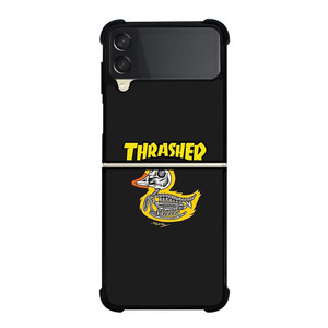 THRASHER SKATEBOARD MAGAZINE DUCK Samsung Galaxy Z FLip 3 5G Case Cover THRASHER SKATEBOARD MAGAZINE DUCK Samsung Galaxy Z FLip 3 5G Case Cover