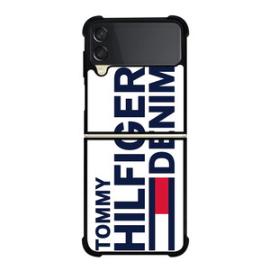 TOMMY HILFIGER DENIM LOGO Samsung Galaxy Z FLip 3 5G Case Cover TOMMY HILFIGER DENIM LOGO Samsung Galaxy Z FLip 3 5G Case Cover