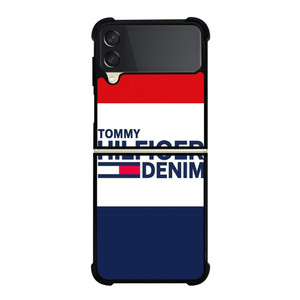 TOMMY HILFIGER DENIM LOGO Samsung Galaxy Z FLip 3 5G Case Cover