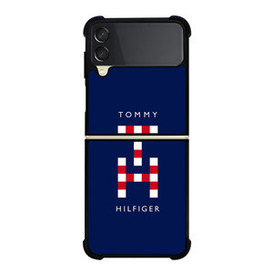 TOMMY HILFIGER LOGO TH Samsung Galaxy Z FLip 3 5G Case Cover