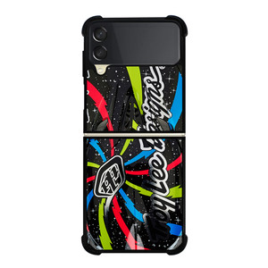 TROY LEE DESIGNS TLD 2 Samsung Galaxy Z FLip 3 5G Case Cover TROY LEE DESIGNS TLD 2 Samsung Galaxy Z FLip 3 5G Case Cover