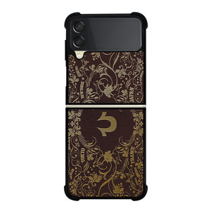 TRUE RELIGION GOLD ART Samsung Galaxy Z FLip 3 5G Case Cover